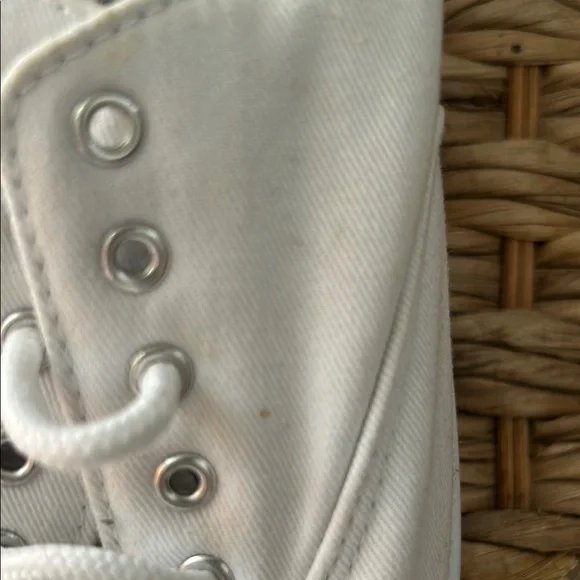 Keds Classic White Lace-Up Sneakers - Picture 3 of 7